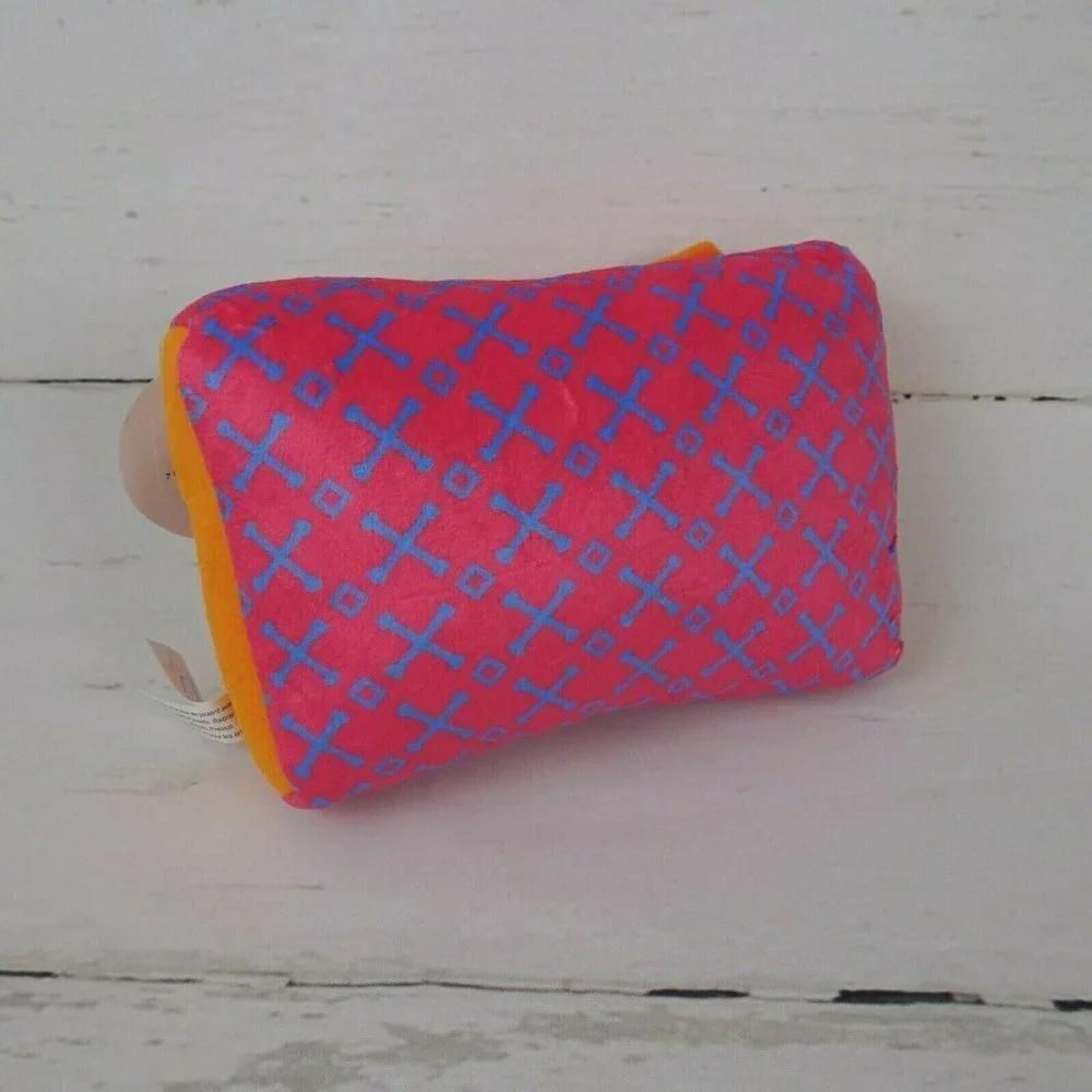 Haute Diggity Dog Tory Bark Gift Box Squeaky Dog Toy Squeaker Pink Novelty NEW